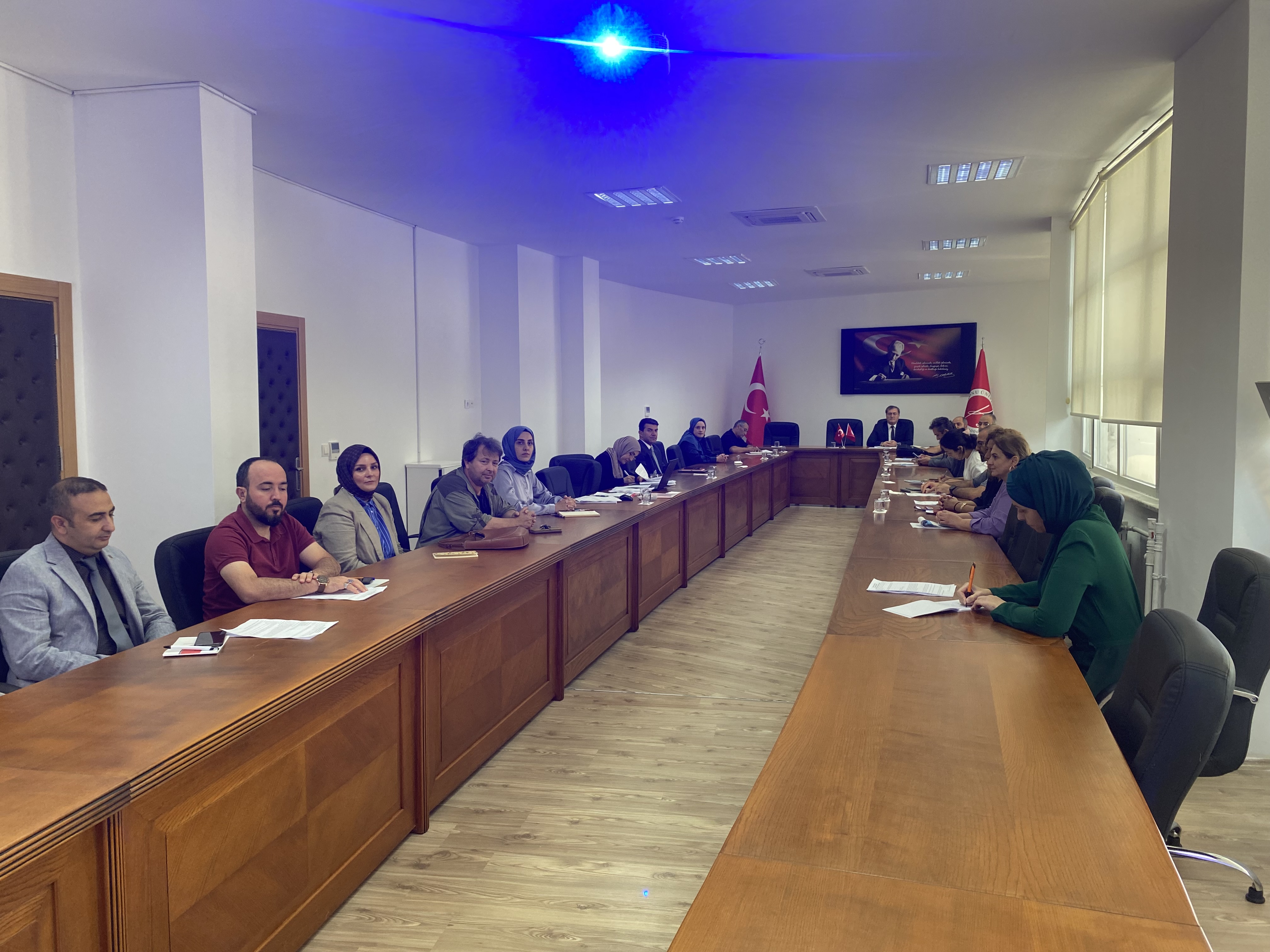 Üniversitemiz Eğitim ve Öğretim Alt Komisyonu Genel Değerlendirme Toplantısını Gerçekleştirdi